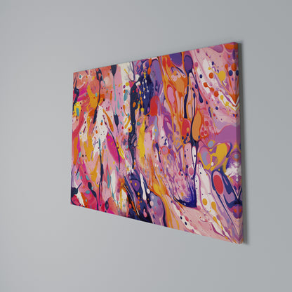 EXPRESSIVE ECHOES Horizontal Canvas Print