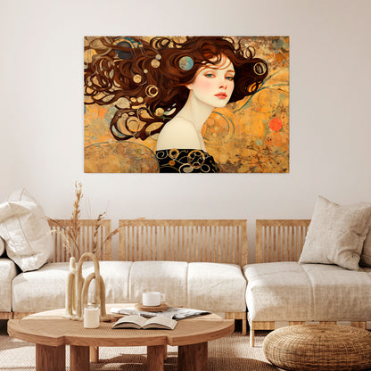 LOST IN THOUGHT Horizontal Canvas Print