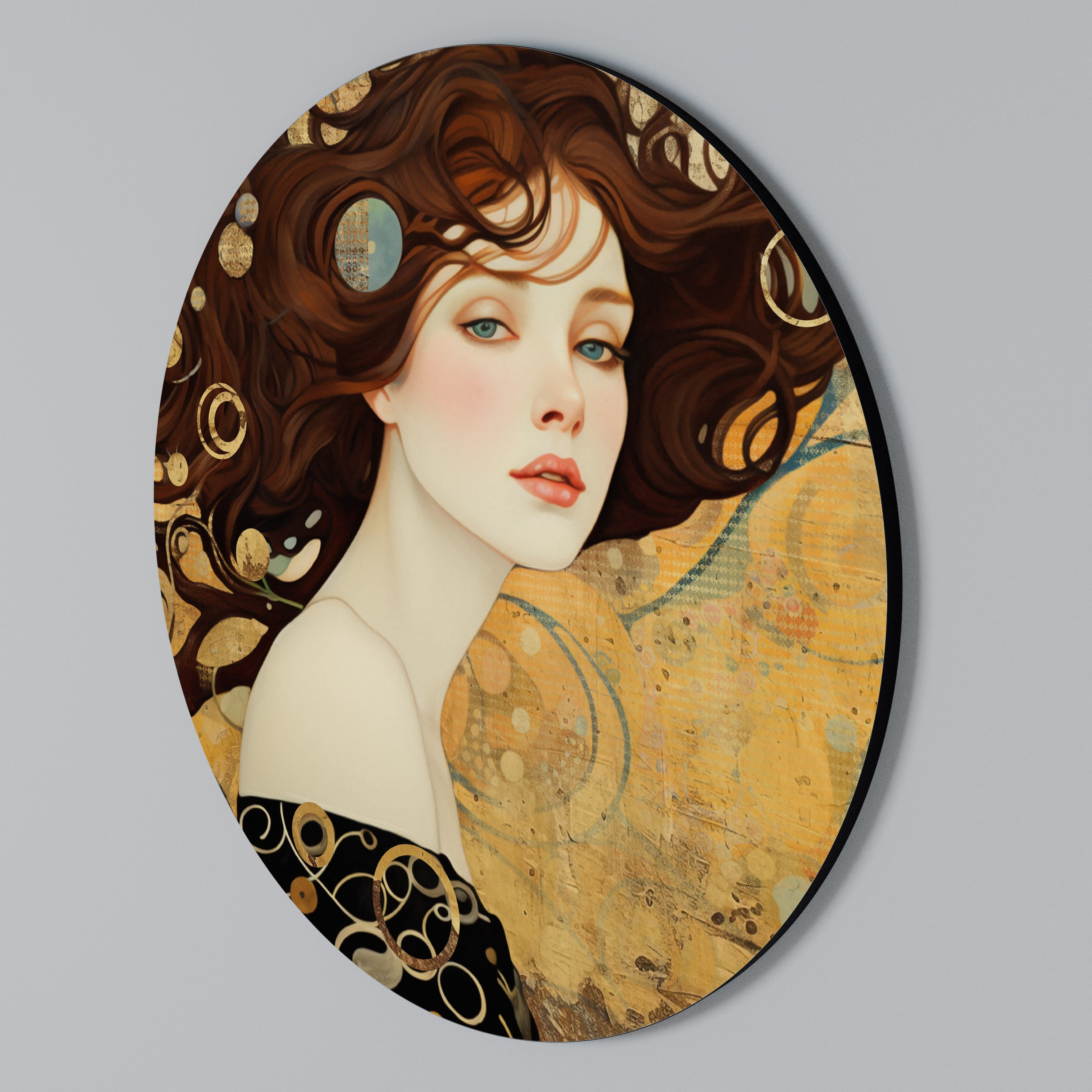 Rund väggdekoration FÖRSVUNNEN I TANKAR