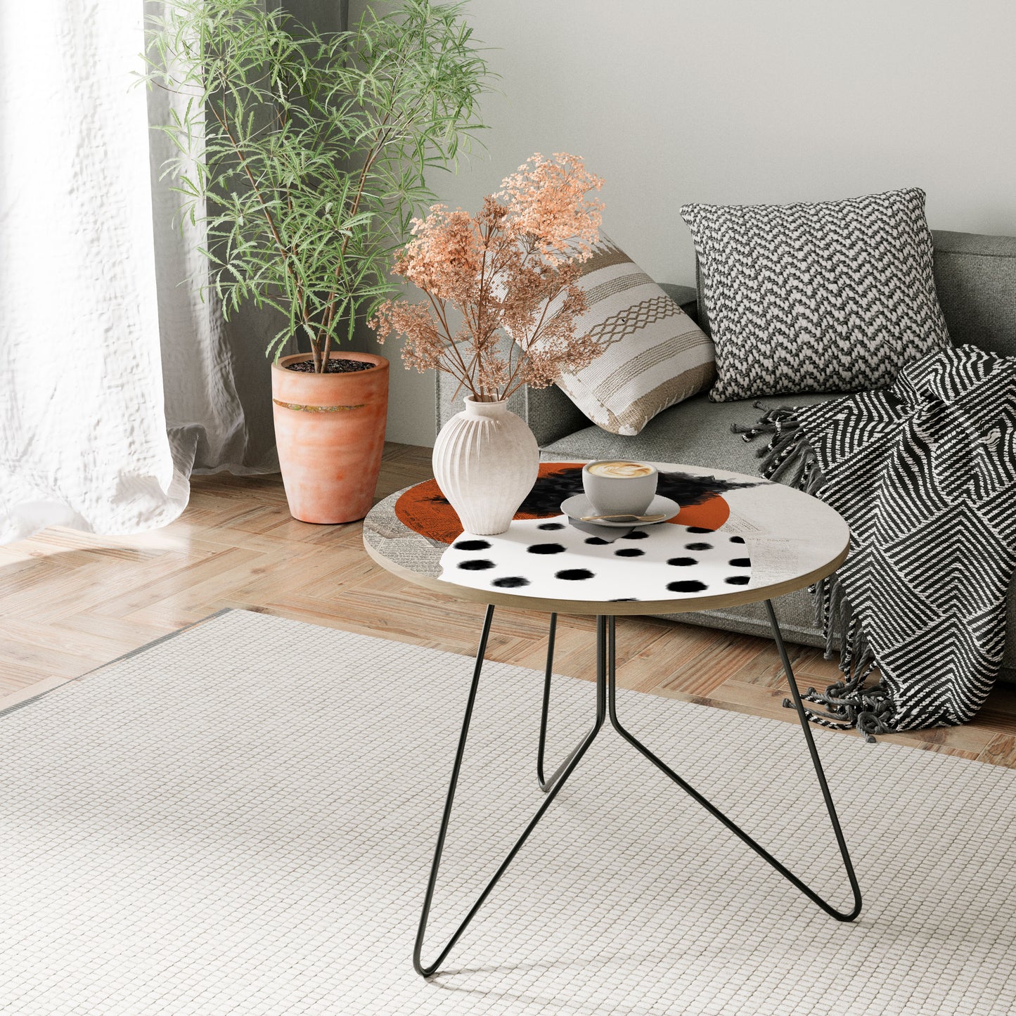 CLASSIC COOL DOTS Stort soffbord