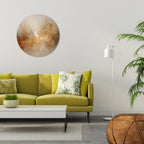 AMBER WHISPERS Rund Väggdekoration