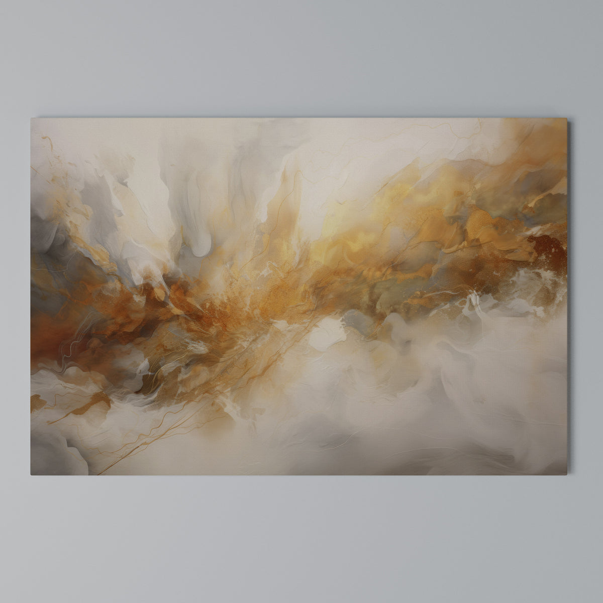 MOLTEN MELODIES Horizontal Canvas Print