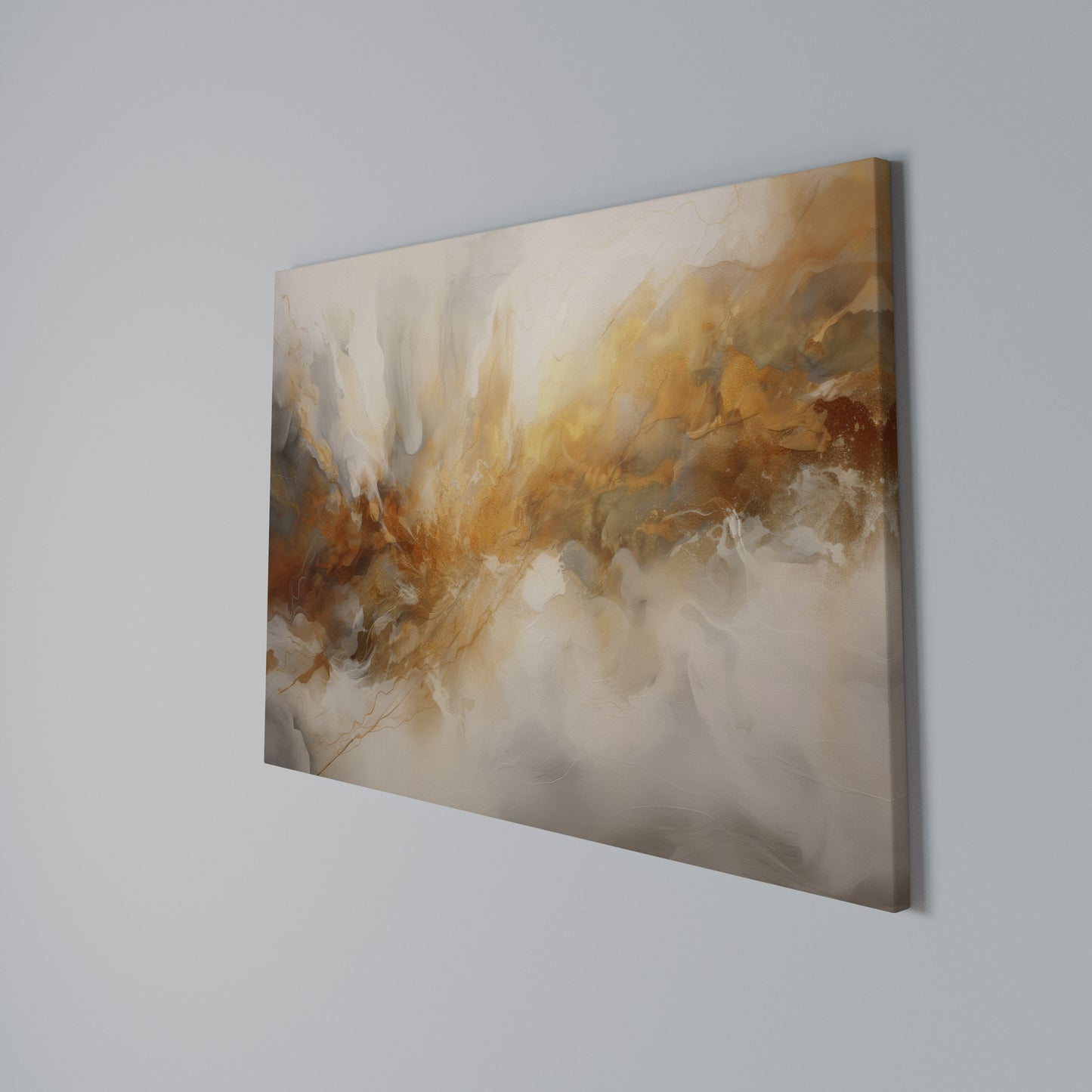 MOLTEN MELODIES Horizontal Canvas Print