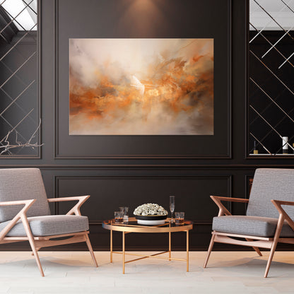 MOLTEN MELODIES Horizontal Canvas Print