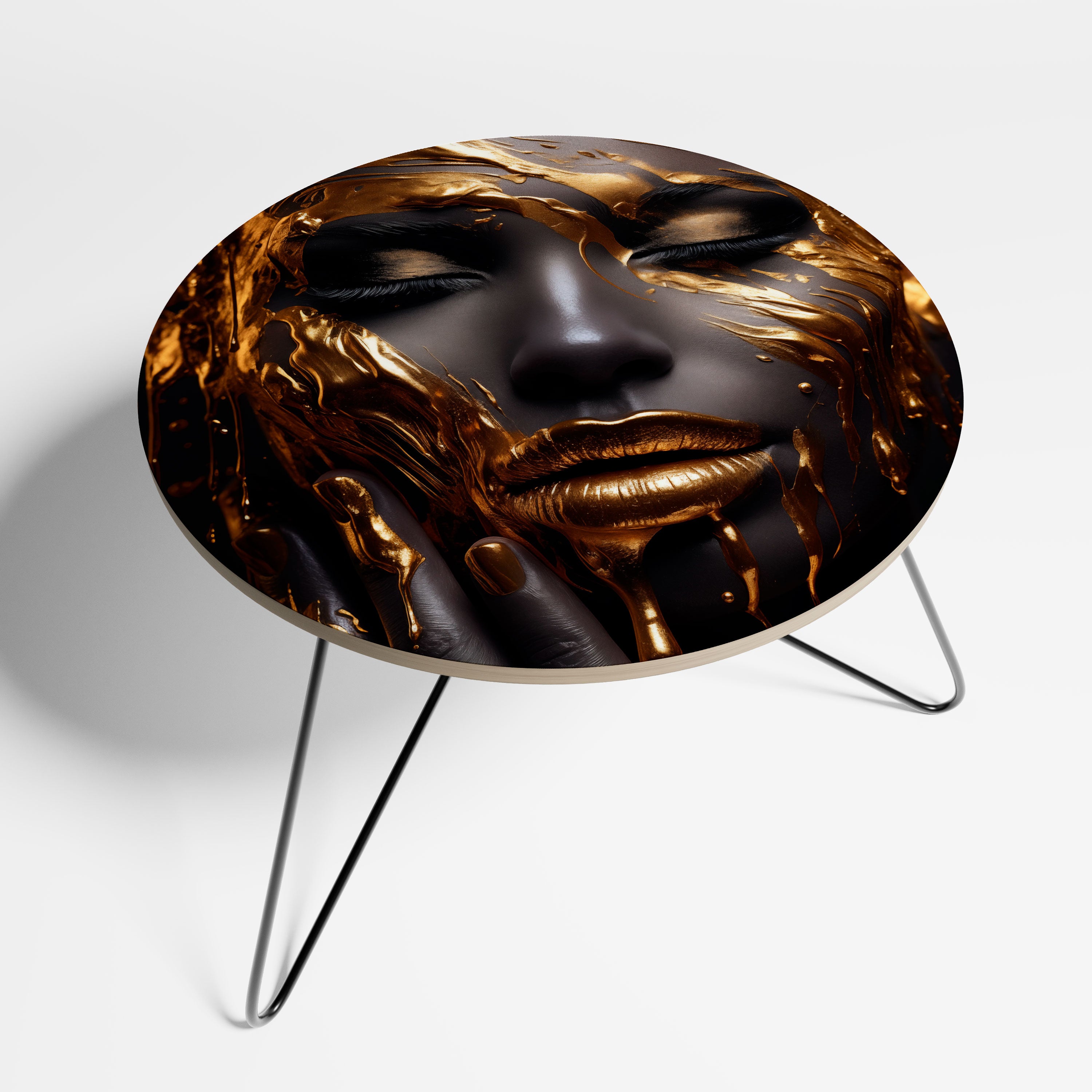 GOLDEN GUDDESS Litet soffbord