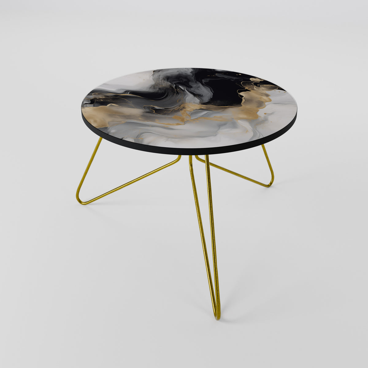 BLACK AND WHITE CONFLUENCE Coffee Table