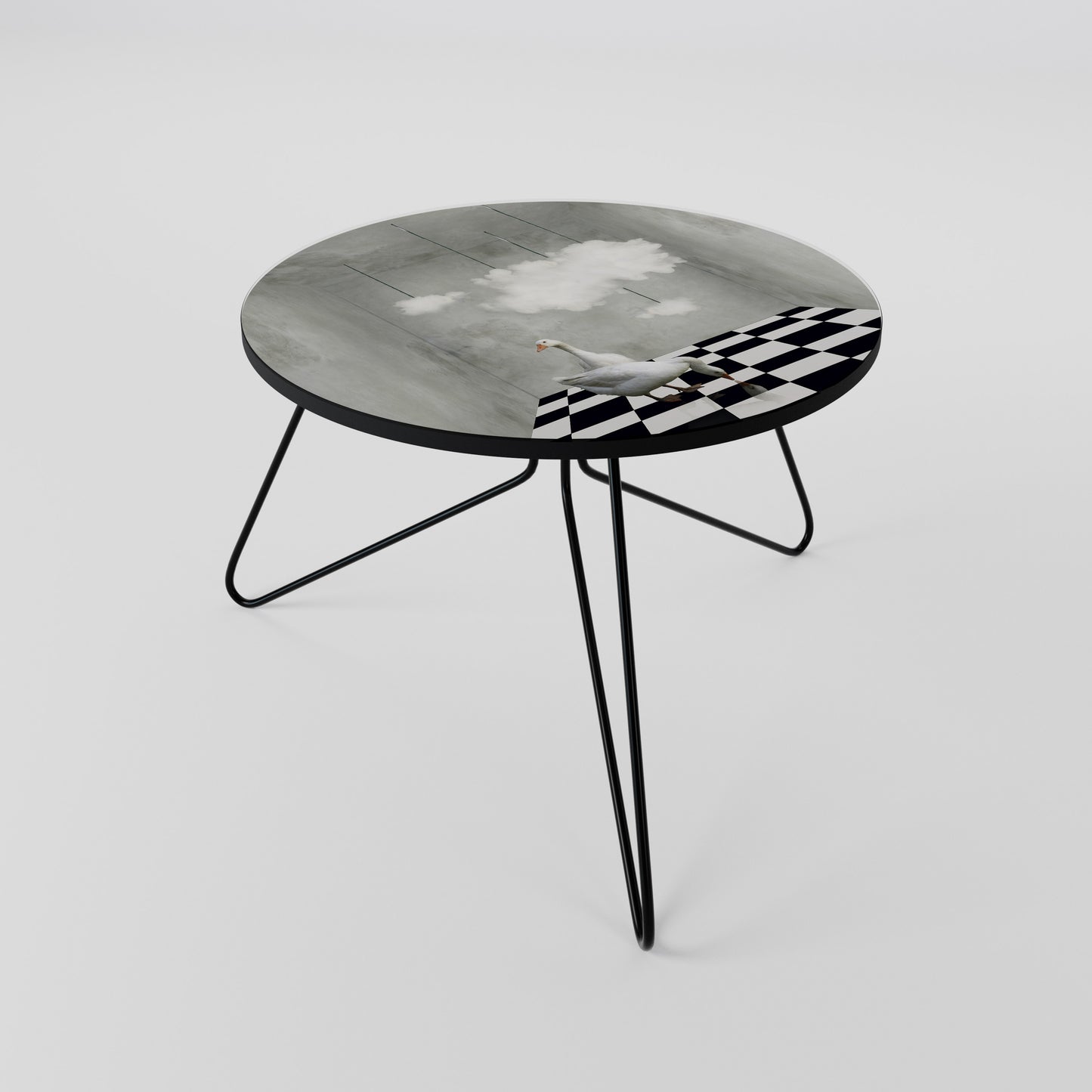 CHESS CLOUD SWAN Soffbord