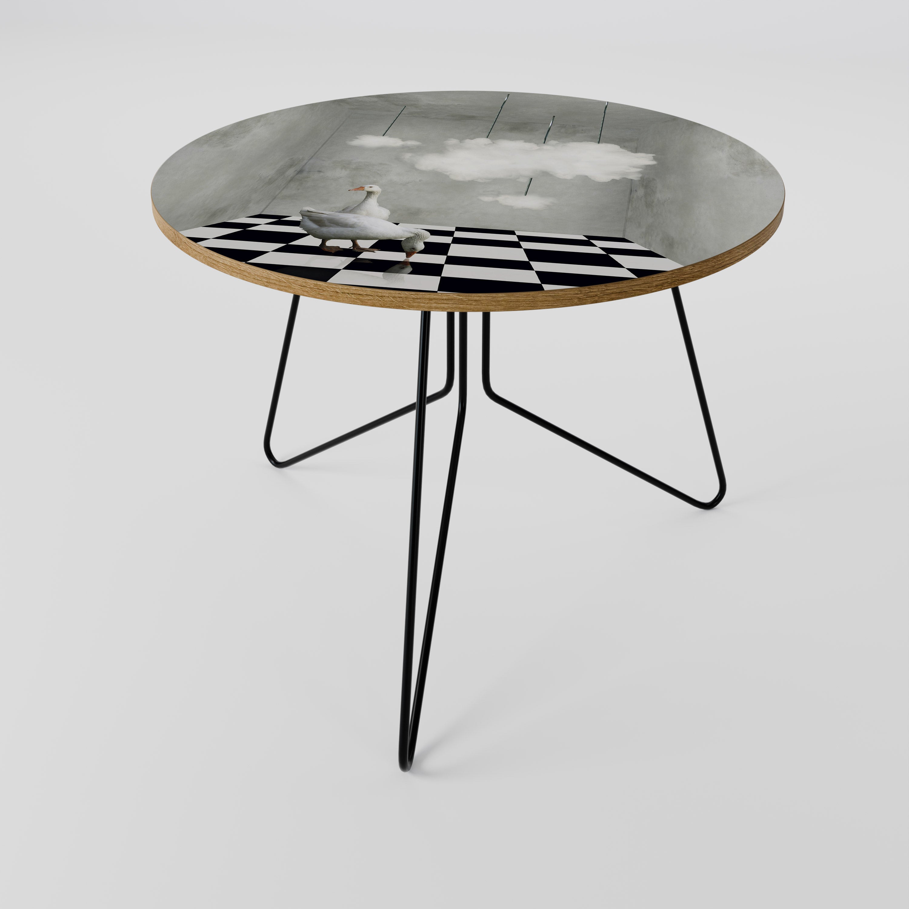 CHESS CLOUD SWAN Soffbord