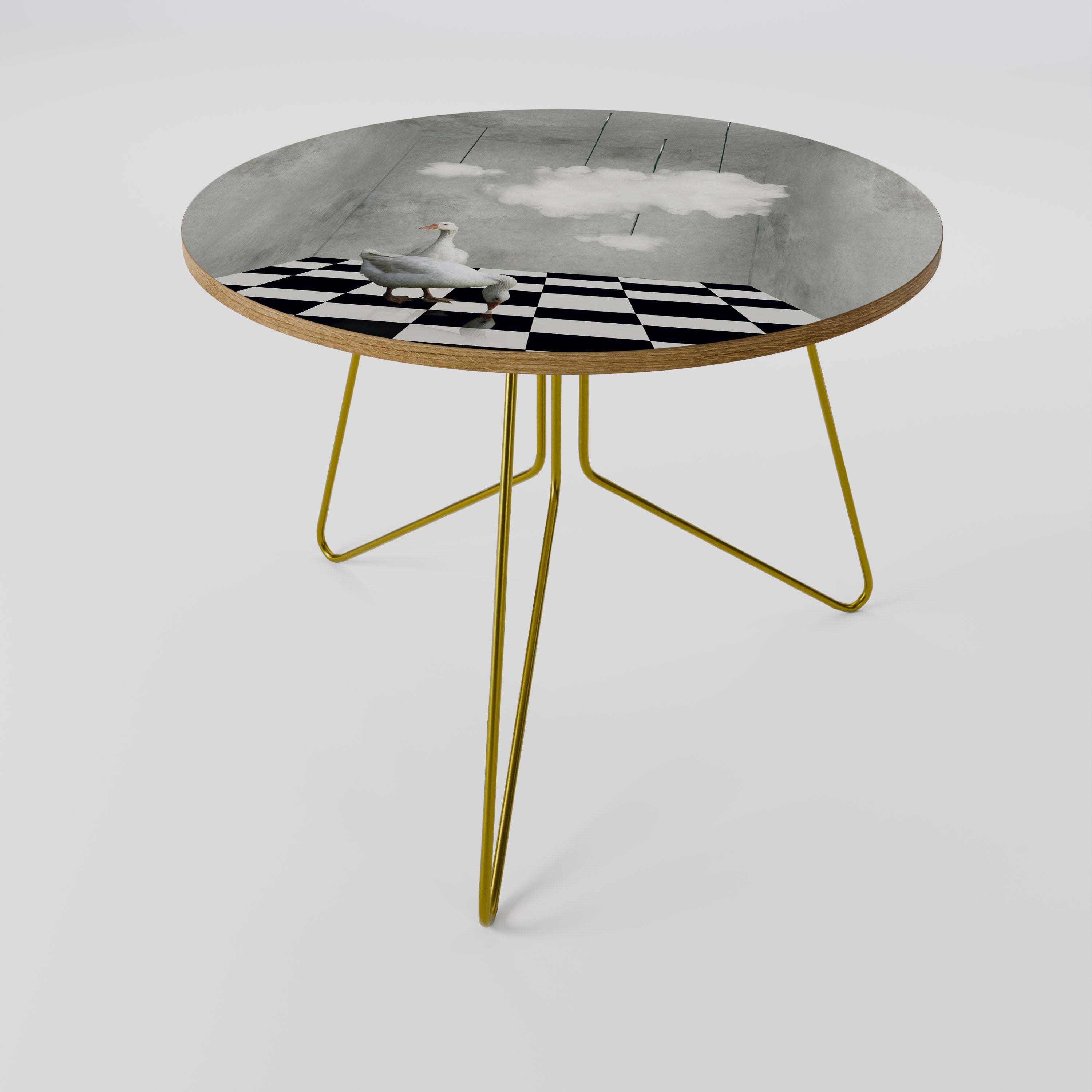 CHESS CLOUD SWAN Soffbord