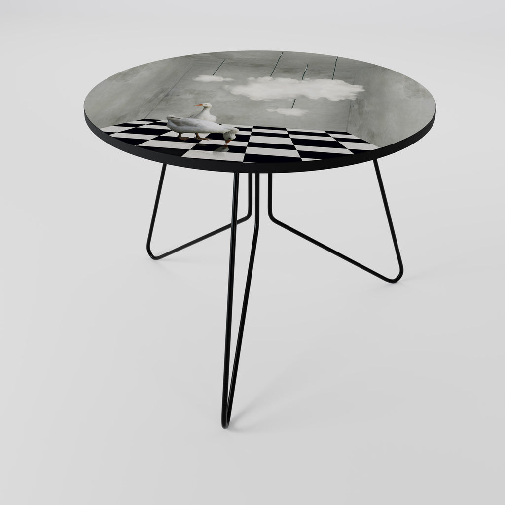 CHESS CLOUD SWAN Soffbord