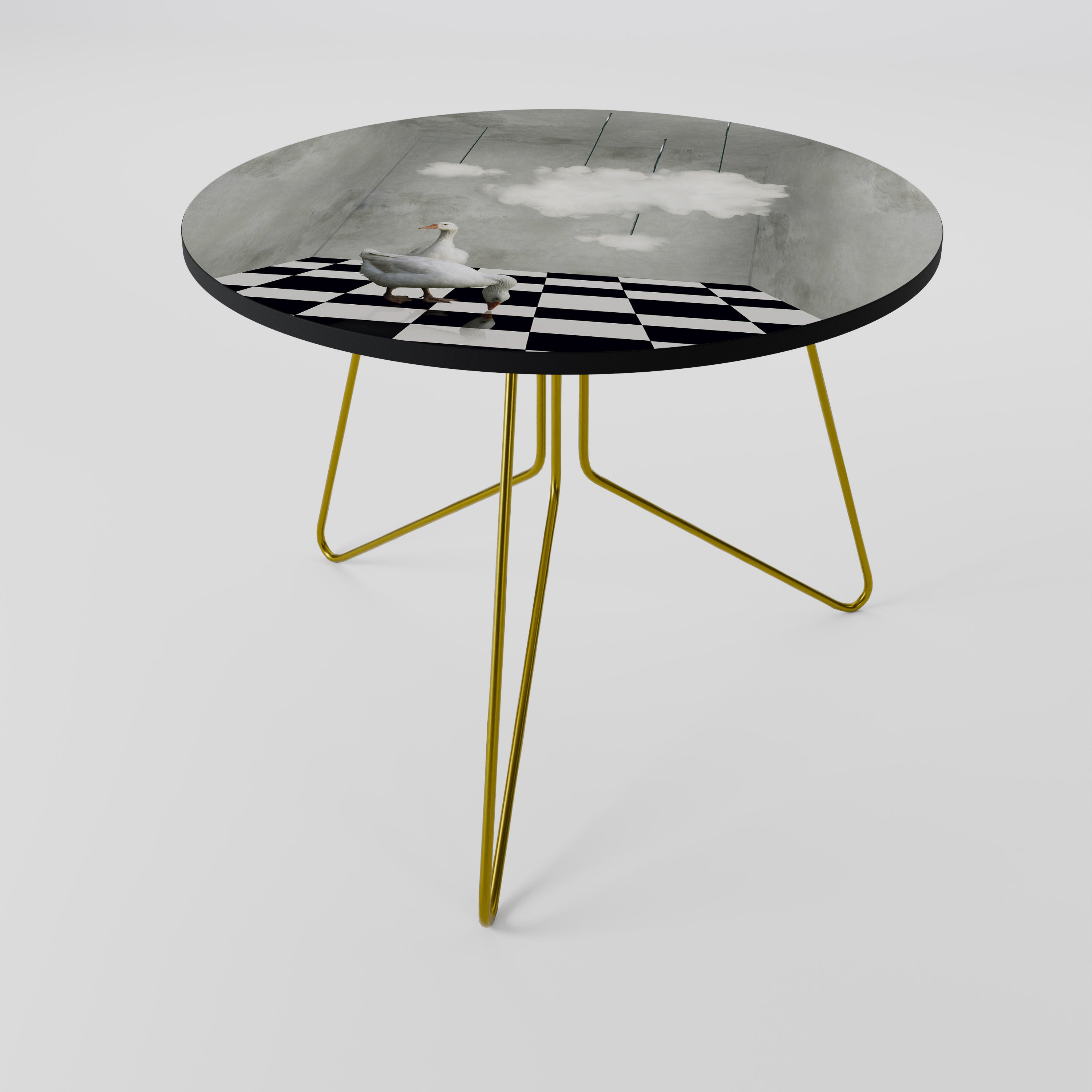 CHESS CLOUD SWAN Soffbord