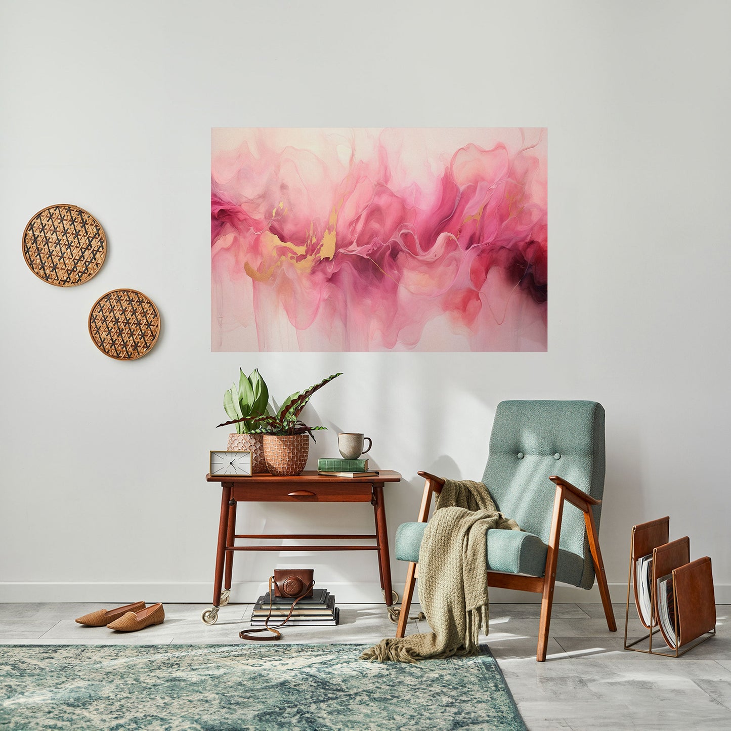 IMPRESSIONIST EUPHORIA Peel and Stick Horizontal Poster