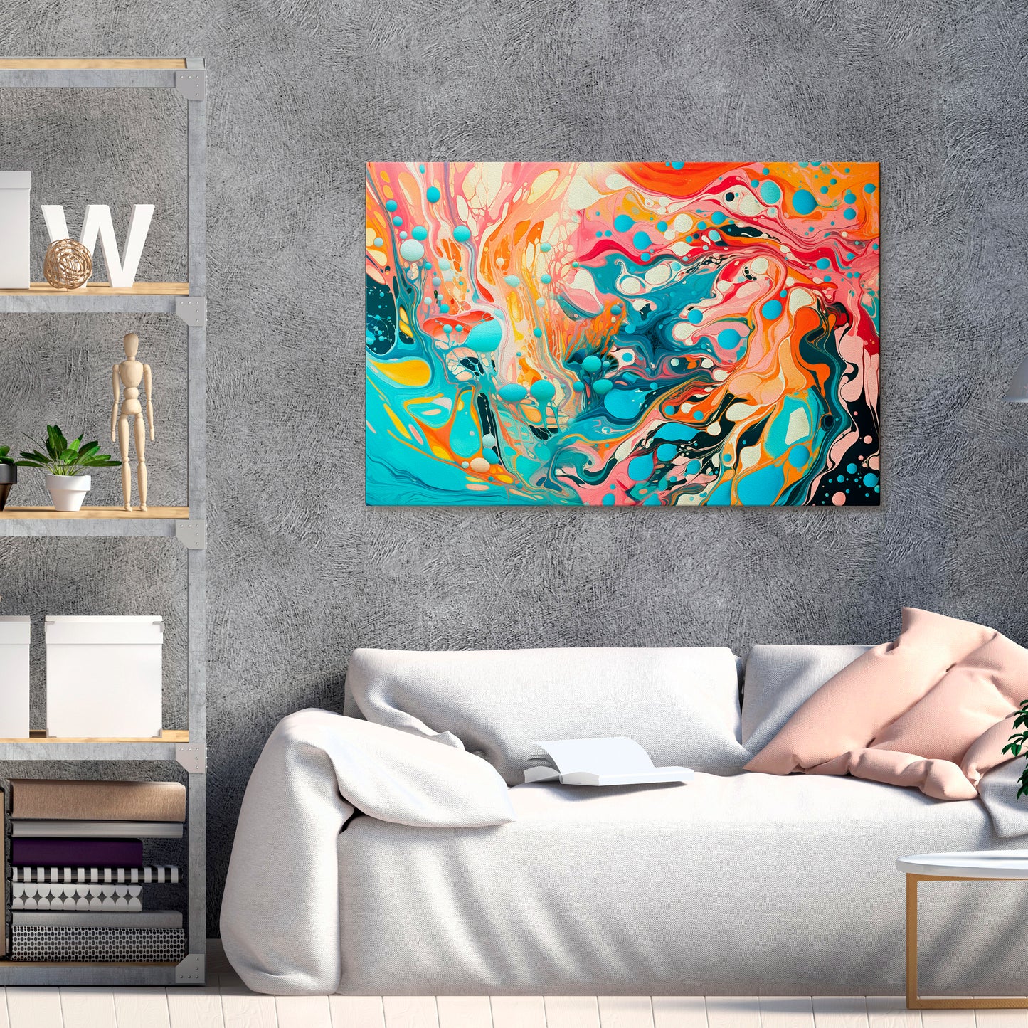ARTISTIC ALCHEMY Horizontal Canvas Print