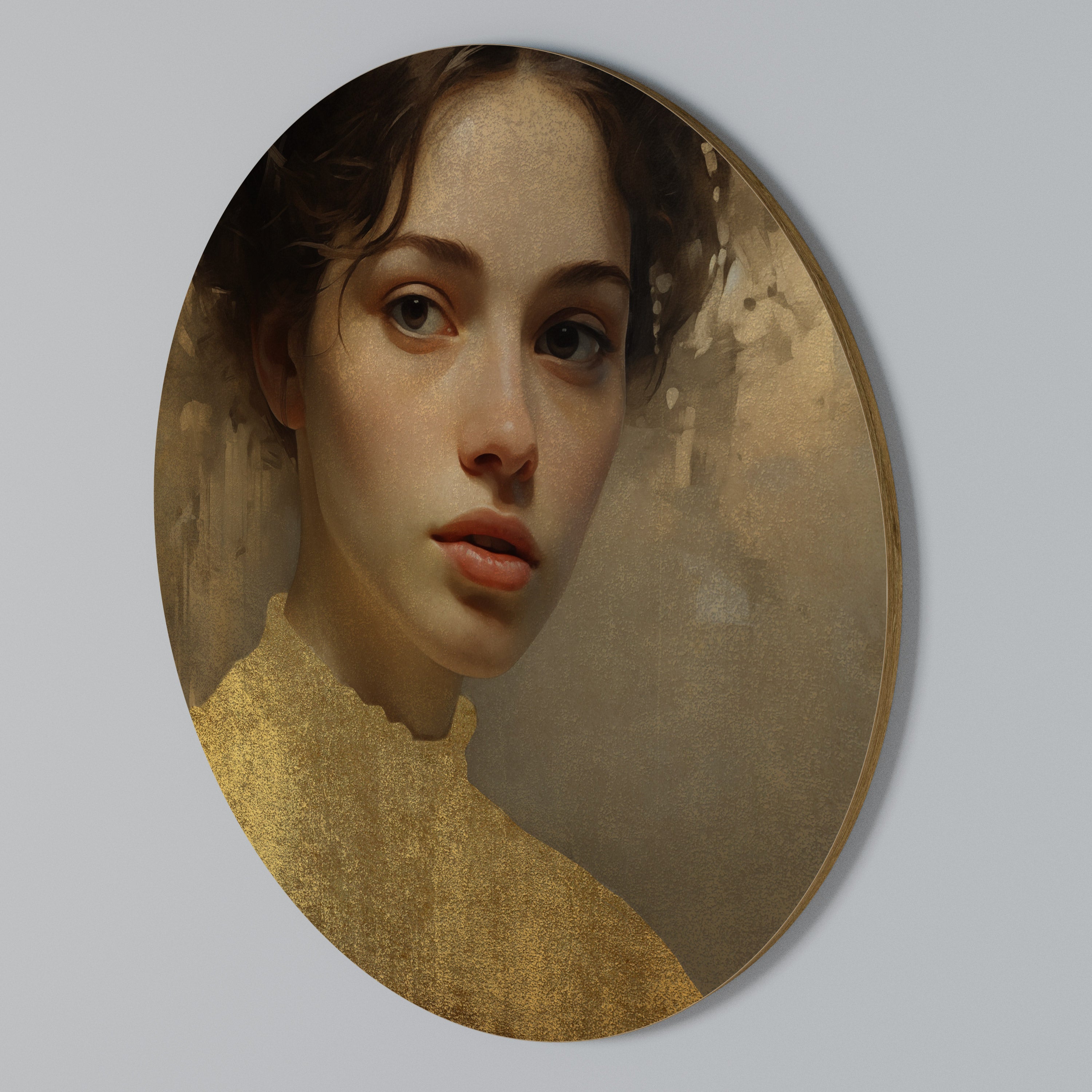 ETHEREAL ECOUNTER Rund väggdekor