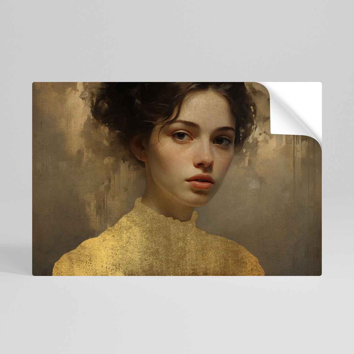ETHEREAL ECOUNTER Peel and Stick Horizontal Poster