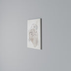 GRACEFUL LINES Vertical Canvas Print