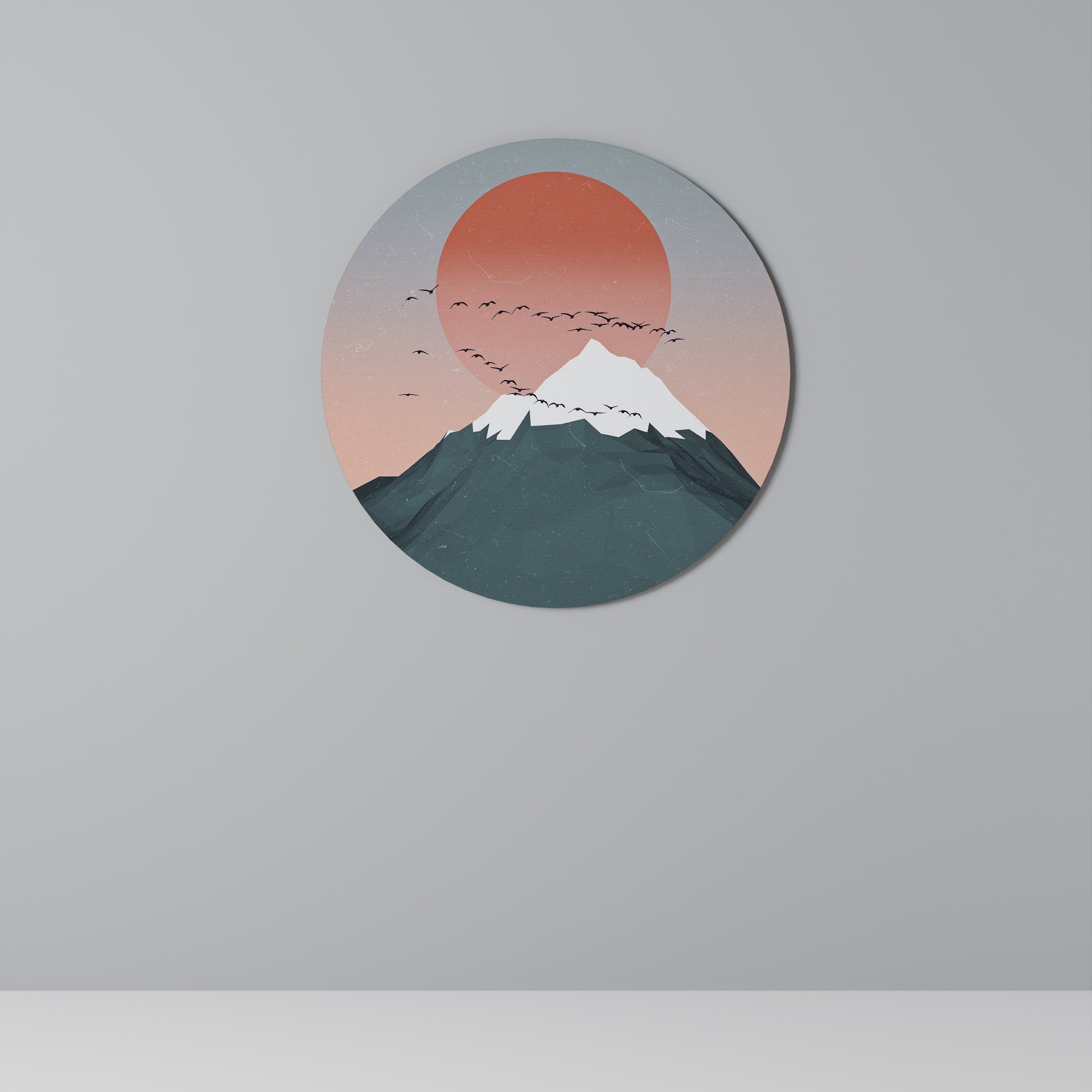 SKYWARD SYMPHONY Rund väggdekoration