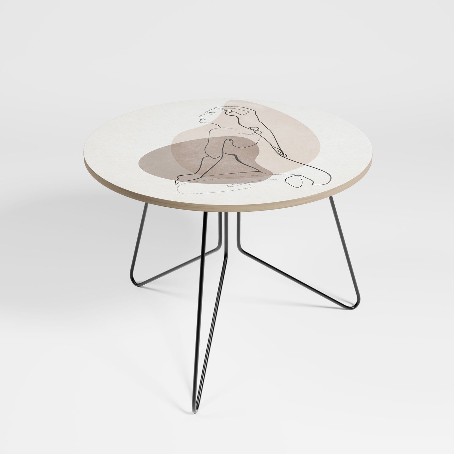 CONTOURS OF BEAUTY Large Coffee Table