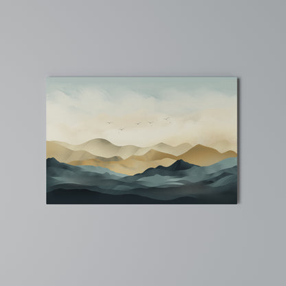 MOUNTAIN MELODY Horizontal Canvas Print