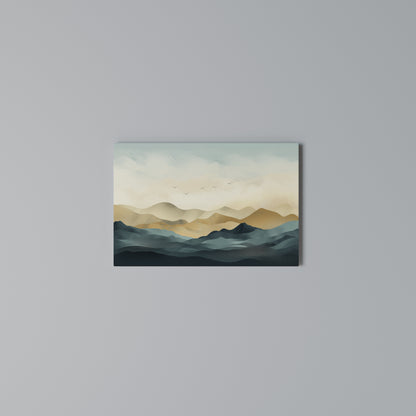 MOUNTAIN MELODY Horizontal Canvas Print