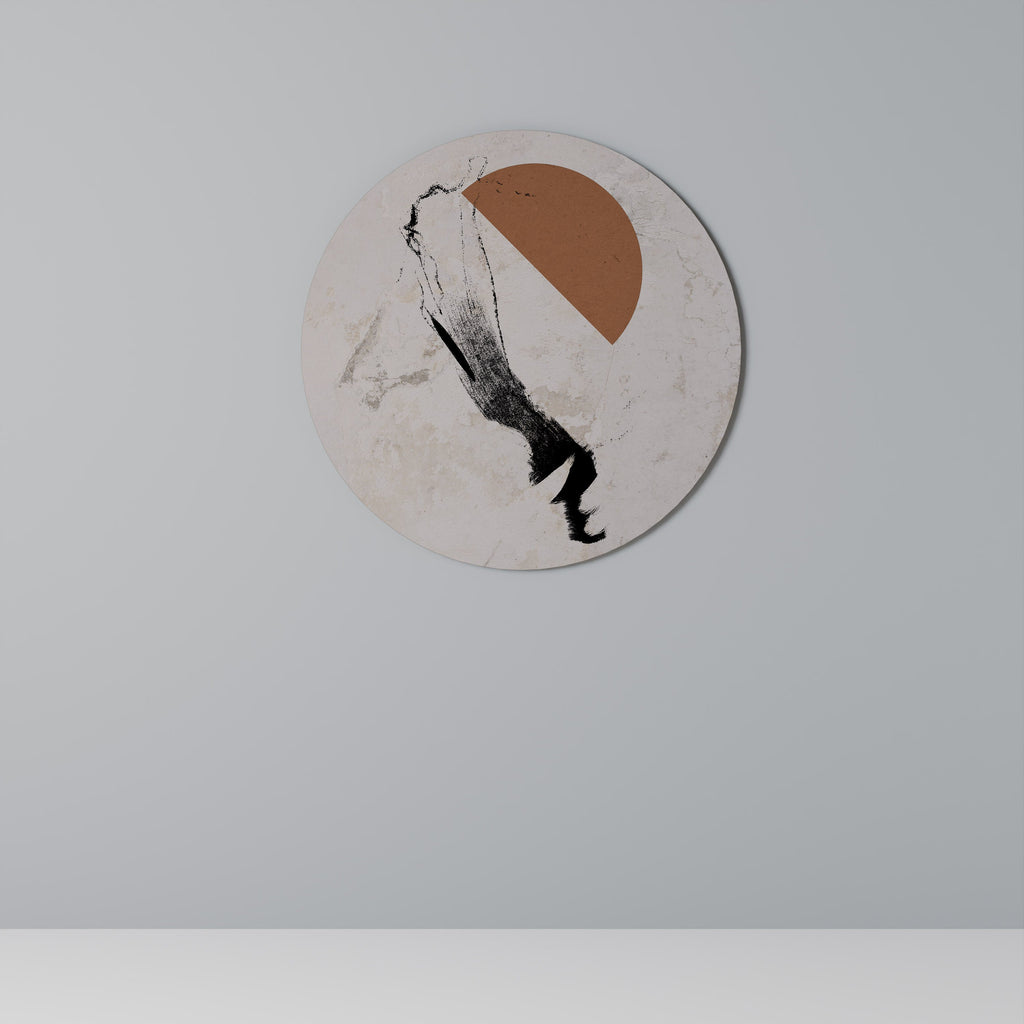 FANTASINS SKUGGOOR Rund Väggkonst