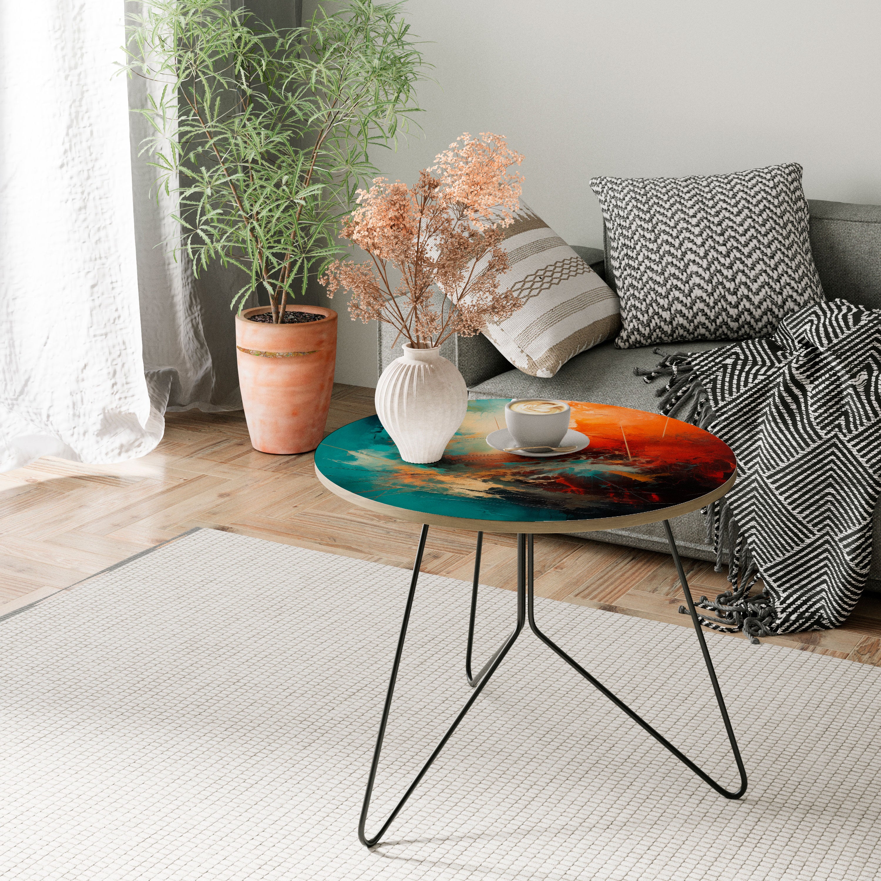 FIERY FUSION Large Coffee Table