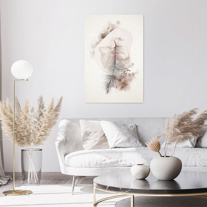 CHARMING DELICACY Vertical Canvas Print