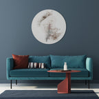 CHARMING DELICACY Round Wall Art