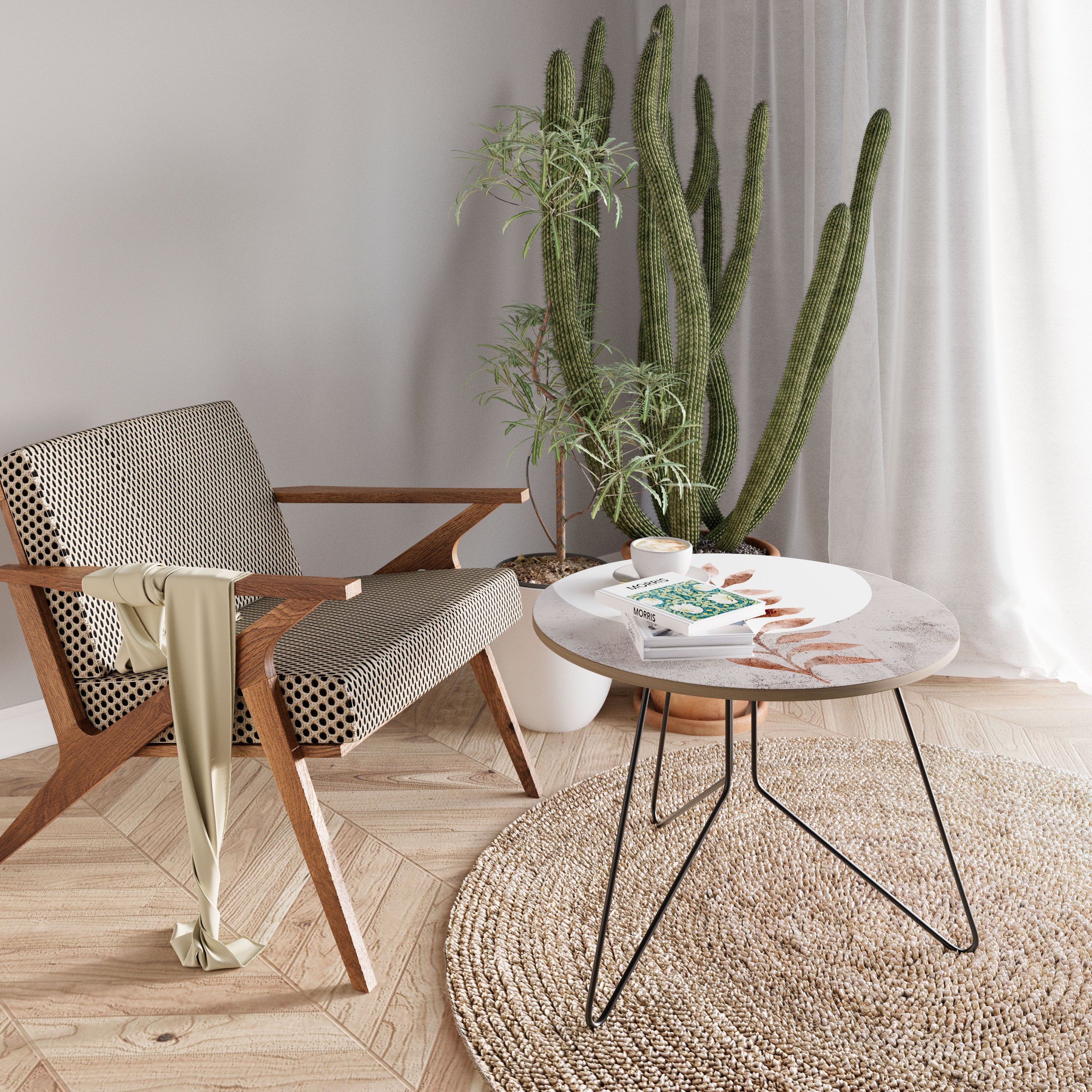 LEAF RADIANCE Large Coffee Table