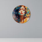 CHROMA CHARM Round Wall Art
