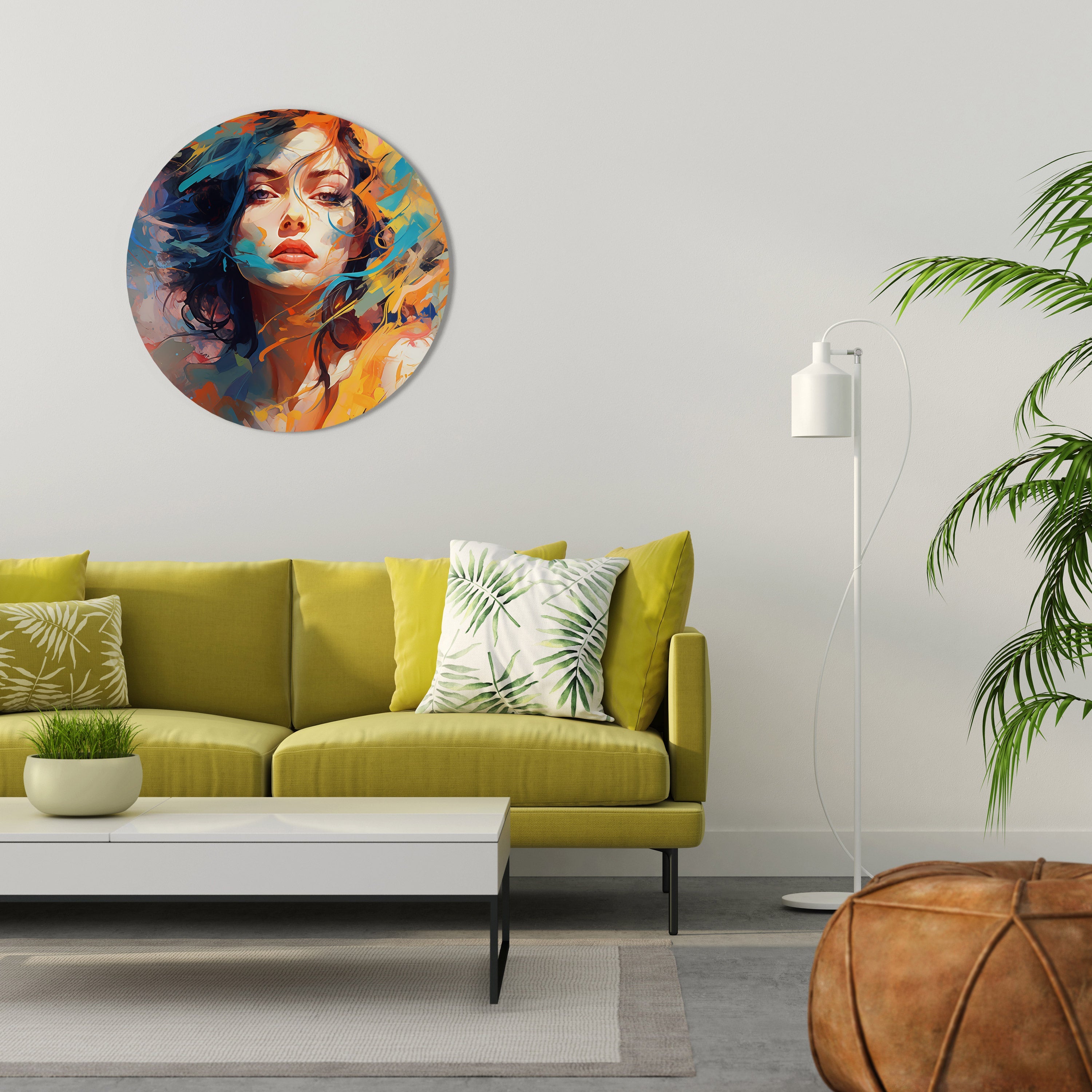 CHROMA CHARM Rund Väggdekoration