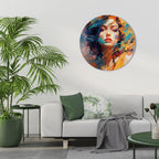 CHROMA CHARM Round Wall Art