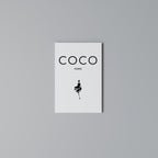 COCO CHANEL - TIMELESS ELEGANCE Vertical Canvas Print