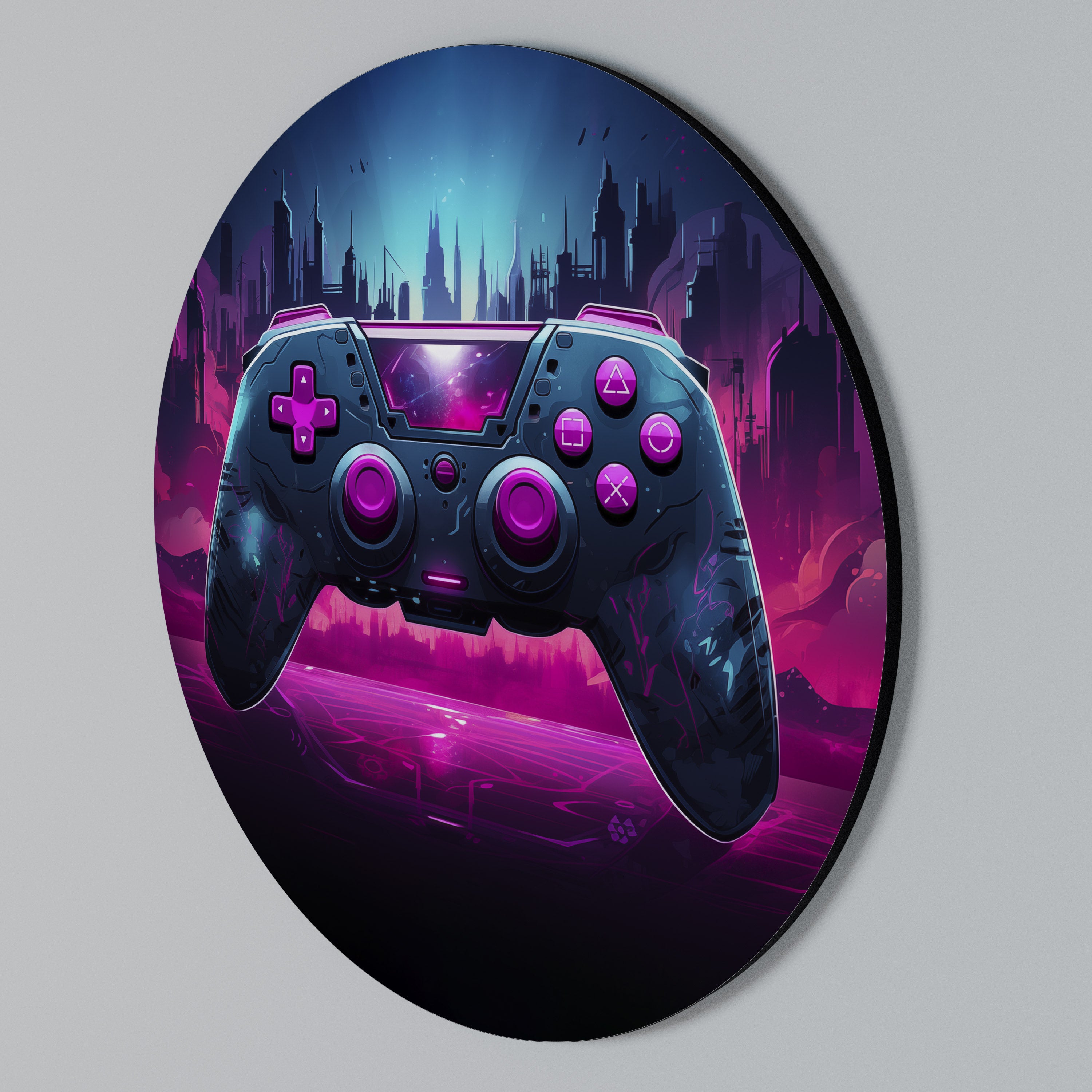 INFINITY MATRIX PAD Round Wall Art