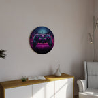 INFINITY MATRIX PAD Round Wall Art