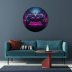 INFINITY MATRIX PAD Round Wall Art