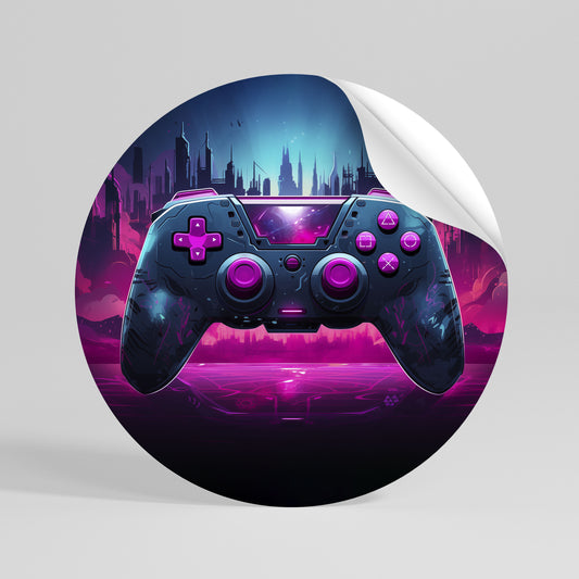 INFINITY MATRIX PAD Rund väggdekal
