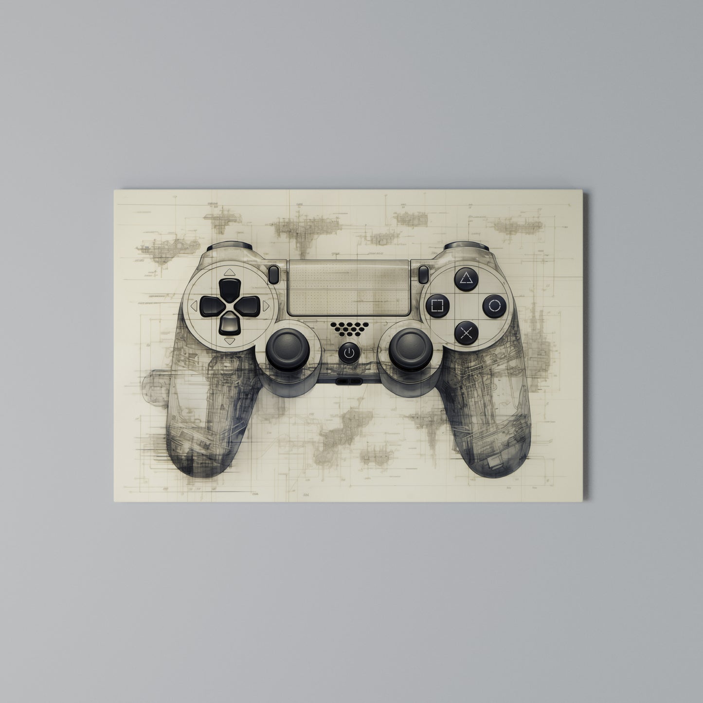 QUANTUM QUEST PAD Horizontal Canvas Print