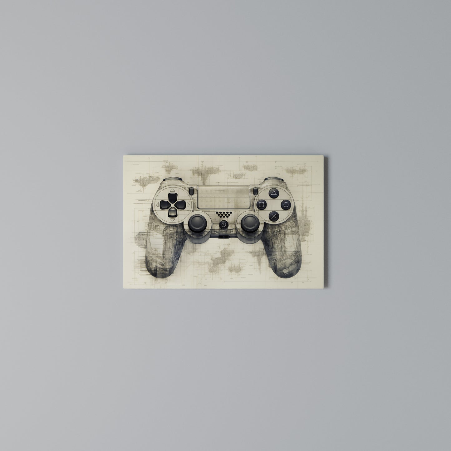 QUANTUM QUEST PAD Horizontal Canvas Print