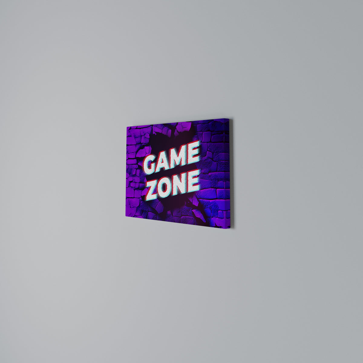 LUMINOUS GAME ZONE Horizontal Canvas Print