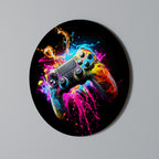 GAMING LUSH Round Wall Art