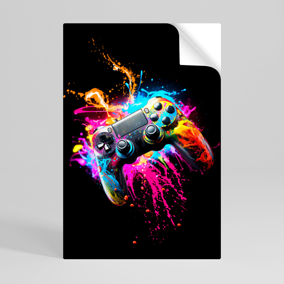 GAMING LUSH Självhäftande Vertikal Poster