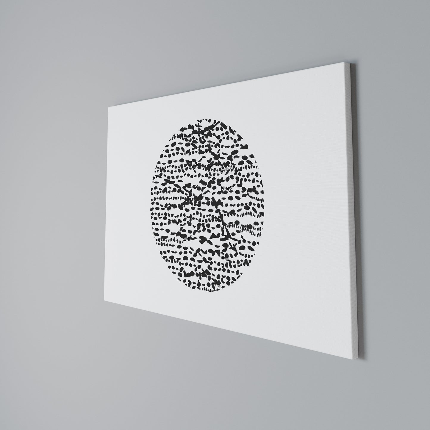 LUNAR LOOM Horizontal Canvas Print