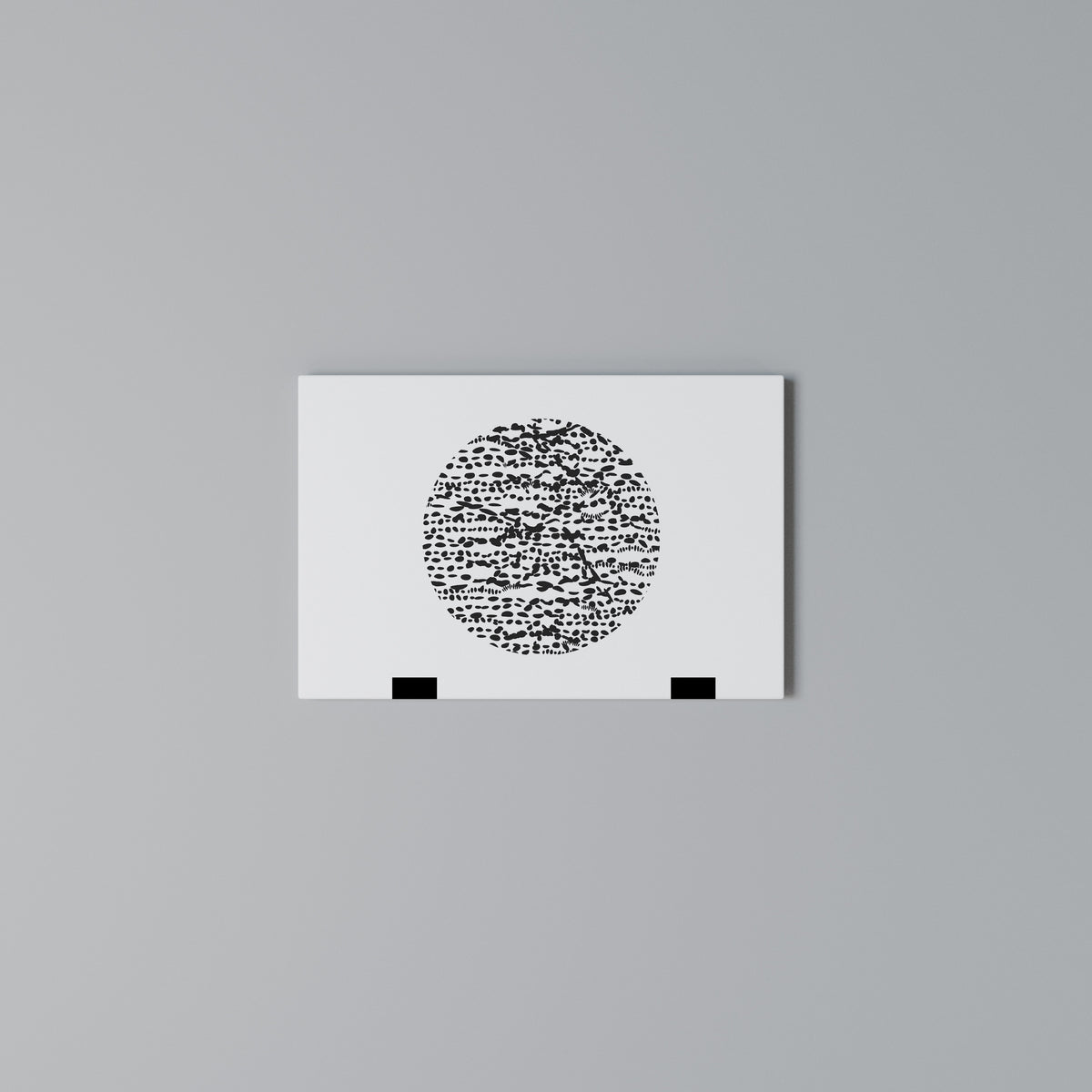 LUNAR LOOM Horizontal Canvas Print