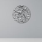 LUNAR LOOM Round Wall Art