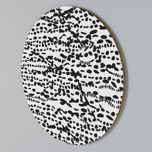 LUNAR LOOM Round Wall Art