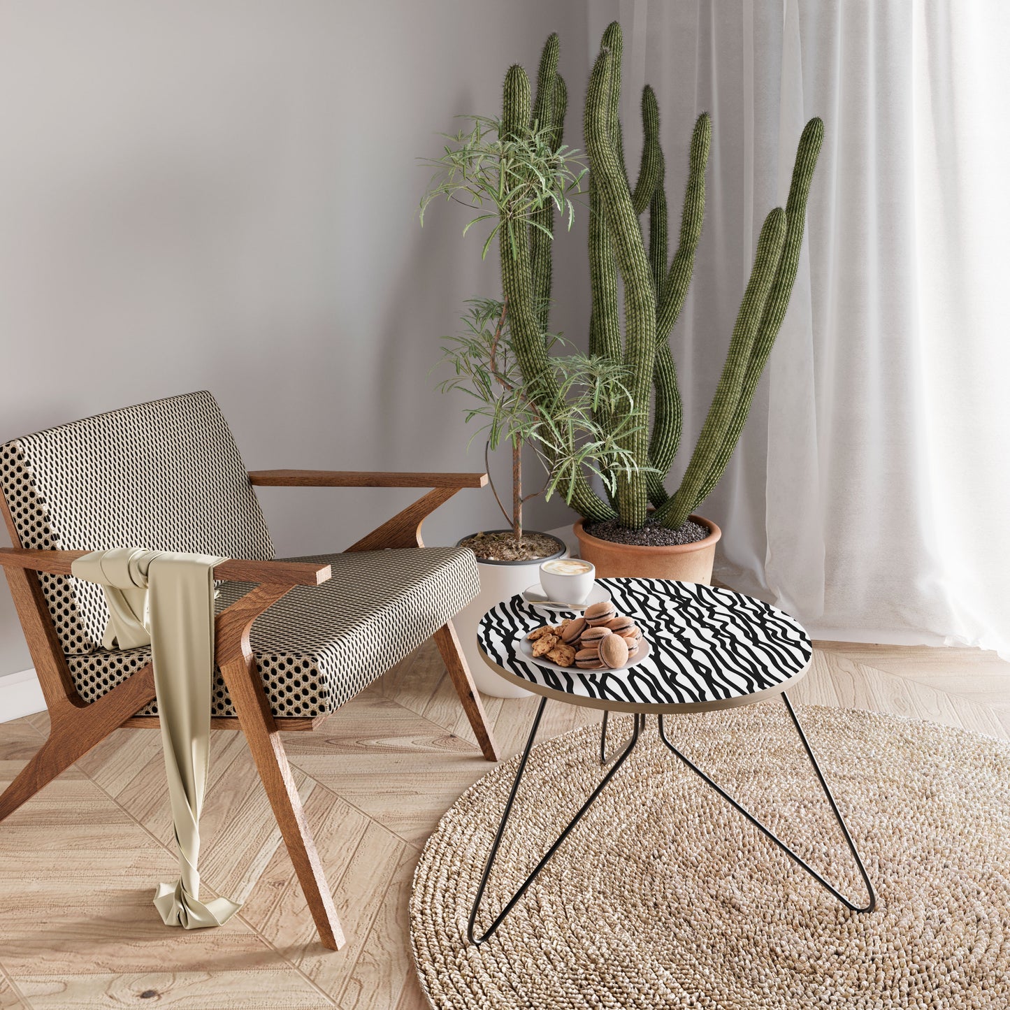 LUNA LINES Small Coffee Table