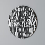 LUNA LINES Round Wall Art