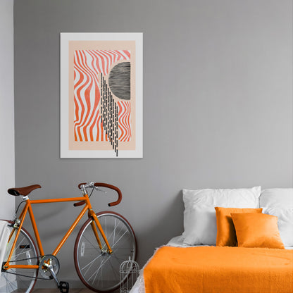 SUBLIME SYNTHESIS Vertical Canvas Print