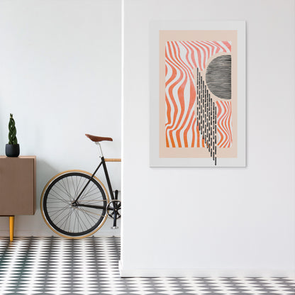 SUBLIME SYNTHESIS Vertical Canvas Print